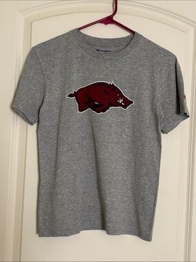 Razorback Champion Gray Short-Sleeve Tee